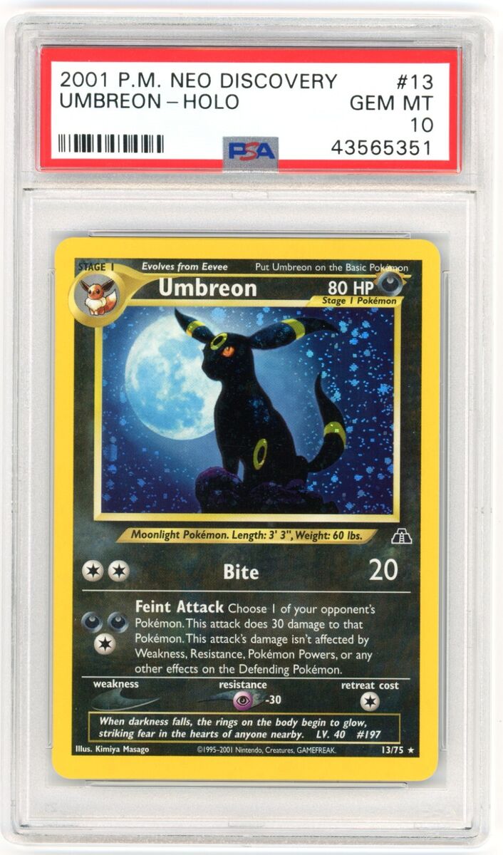 2001 Neo Discovery Umbreon (Holo)